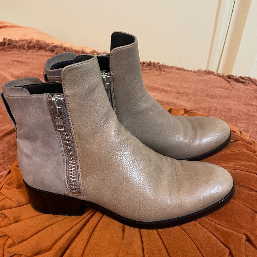 Phillip Lim Elegant Gray Ankle Boots